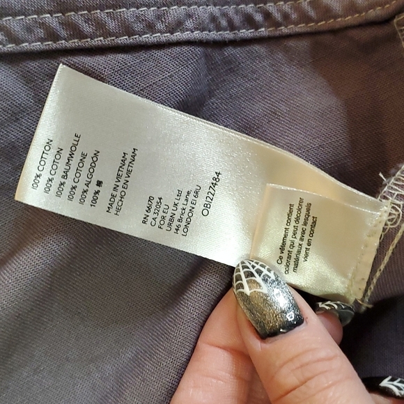 Free People Purple Oversized Shaket - Size Medium - Picture 12 of 14